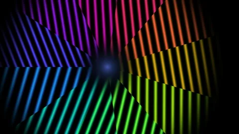 Abstract color interference background shows lines in Stock Footage 341758273