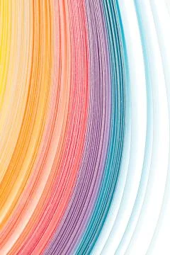 Abstract color isolated soft waves background Stock Photos