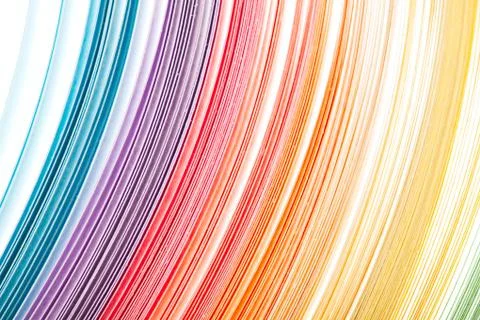 Abstract color isolated waves background Stock Illustration