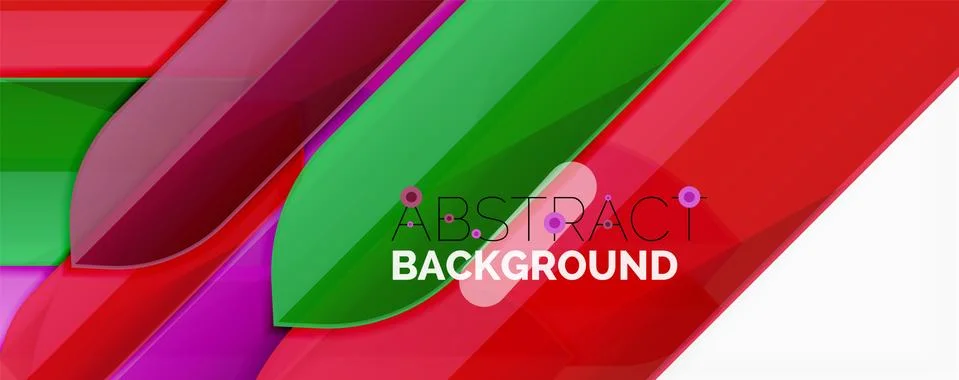 Abstract color lines dynamic background, modern material design style 스톡 일러스트
