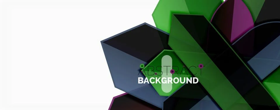 Abstract color lines dynamic background, modern material design style 스톡 일러스트