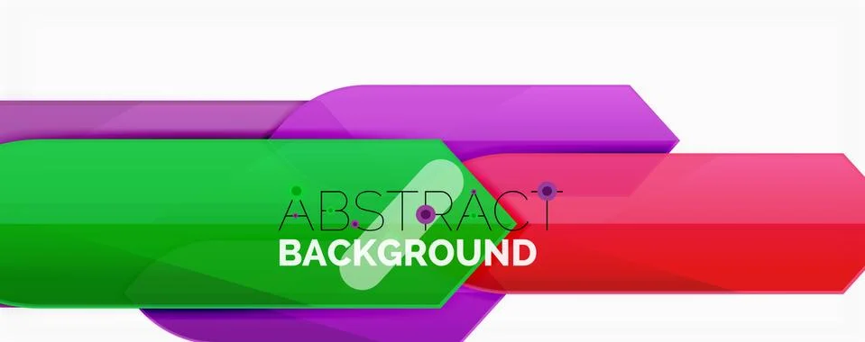 Abstract color lines dynamic background, modern material design style 스톡 일러스트