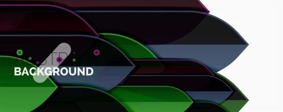 Abstract color lines dynamic background, modern material design style 스톡 일러스트