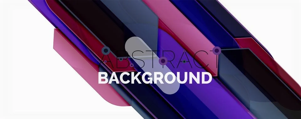 Abstract color lines dynamic background, modern material design style 스톡 일러스트
