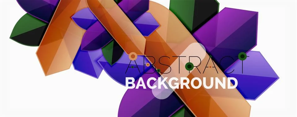 Abstract color lines dynamic background, modern material design style 스톡 일러스트