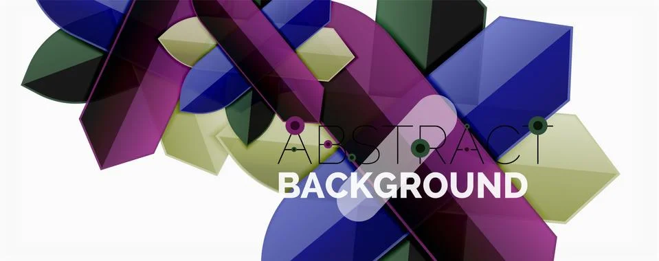 Abstract color lines dynamic background, modern material design style 스톡 일러스트