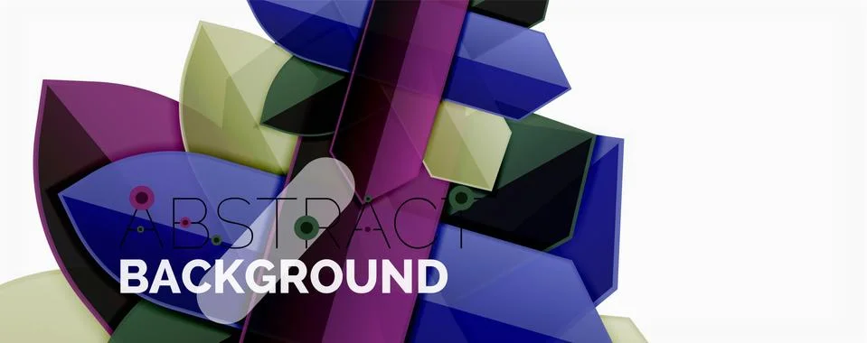 Abstract color lines dynamic background, modern material design style 스톡 일러스트