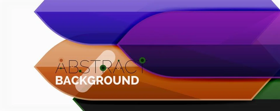 Abstract color lines dynamic background, modern material design style Illustrazione stock