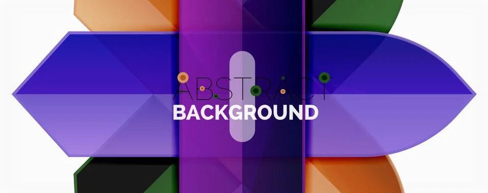 Abstract color lines dynamic background, modern material design style Ilustración de archivo