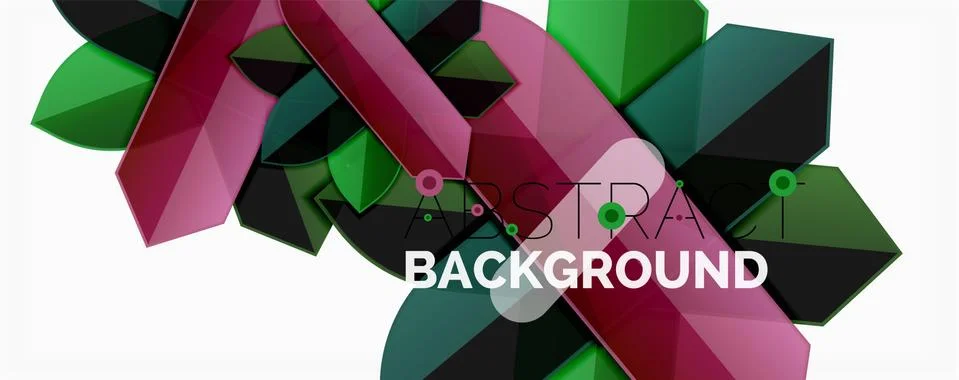 Abstract color lines dynamic background, modern material design style 스톡 일러스트