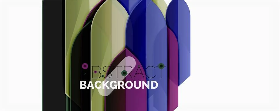 Abstract color lines dynamic background, modern material design style 스톡 일러스트