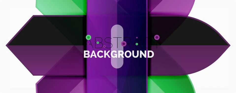 Abstract color lines dynamic background, modern material design style 스톡 일러스트