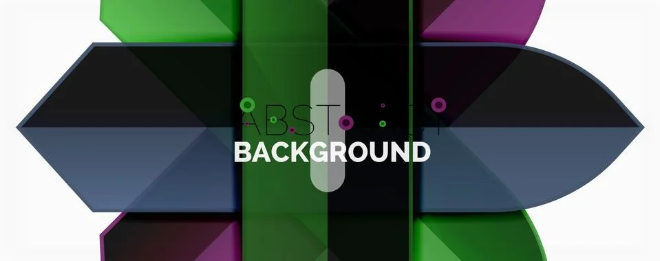 Abstract color lines dynamic background, modern material design style 스톡 일러스트