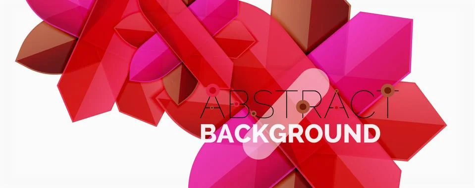 Abstract color lines dynamic background, modern material design style Illustrazione stock