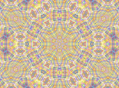 Abstract color lines pattern Stock Illustration