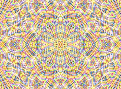 Abstract color lines pattern Stock Illustration