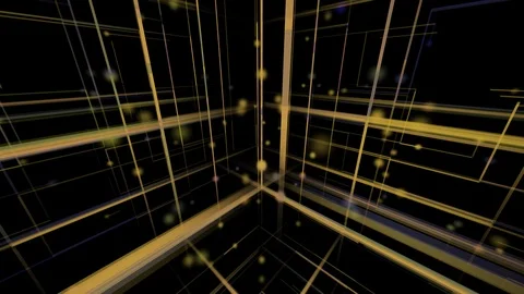 Abstract color lines spread in different directions Stock Footage 102821299