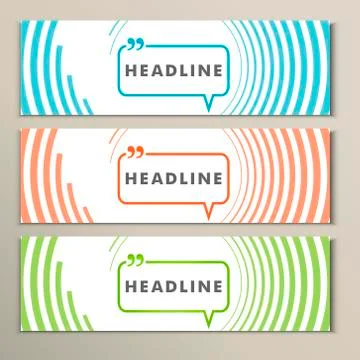 Abstract color lines on a white background Stock Illustration