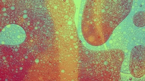 Abstract Color Liquid Element Water Drops. Stock Footage 147994215