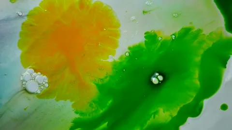 Abstract color liquid 動画素材 55857133