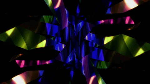 Abstract Color Morphing Stock Footage 145747642