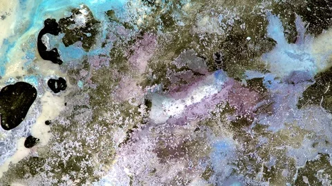 Abstract color moving background close up Vidéo 102766903