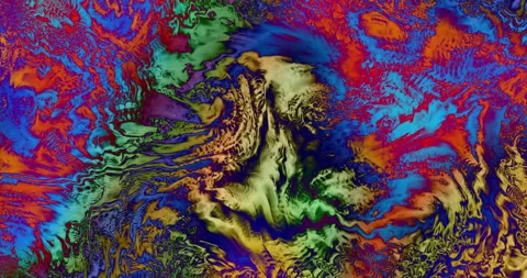 Abstract color multicolored moving background with swirls as background Stock Footage 269015984