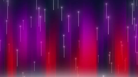 Abstract color particle line background animation Stock Footage 265877261