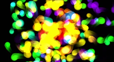 Abstract color particles video Vidéo 54482155