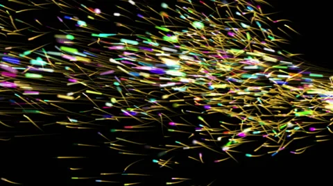Abstract color particles video 스톡 동영상 54549622