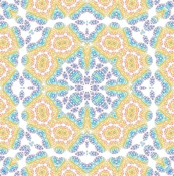 Abstract color pattern Abstract background with shapes of thin color lines... Stock Photos