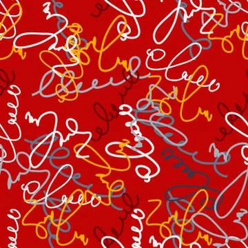 Abstract color pattern in graffiti style. Quality vector illustration for you Stock Illustration