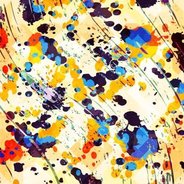 Abstract color pattern in graffiti style quality vector illustration for your Illustrazione stock