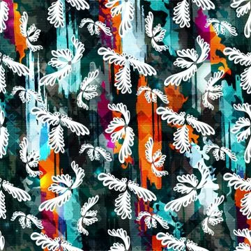 Abstract color pattern in graffiti style quality vector illustration for your Illustrazione stock