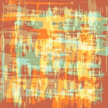 Abstract color pattern in graffiti style Quality illustration for your design Stock-Illustration