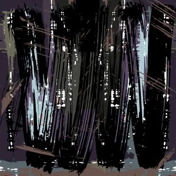 Abstract color pattern in graffiti style Quality illustration for your design Stock Illustration