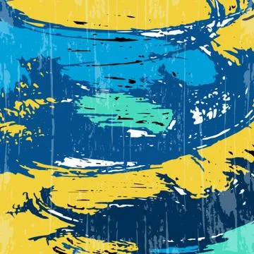 Abstract color pattern in graffiti style Quality illustration for your design Stock Illustration