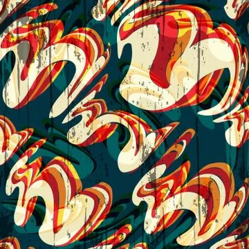 Abstract color pattern in graffiti style Quality illustration for your design 스톡 일러스트
