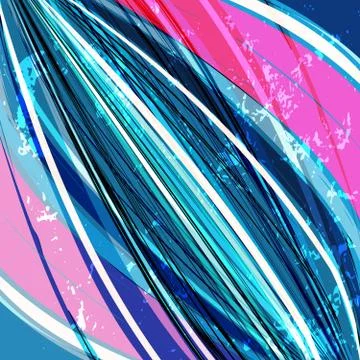 Abstract color pattern in graffiti style Quality illustration for your design Stock Illustration