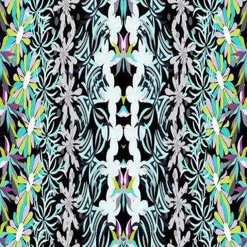 Abstract color pattern in graffiti style Quality illustration for your design Stock Illustration