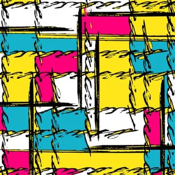 Abstract color pattern in graffiti style. Quality vector illustration for you Stock Illustration