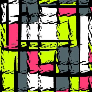 Abstract color pattern in graffiti style. Quality vector illustration for you Stock Illustration