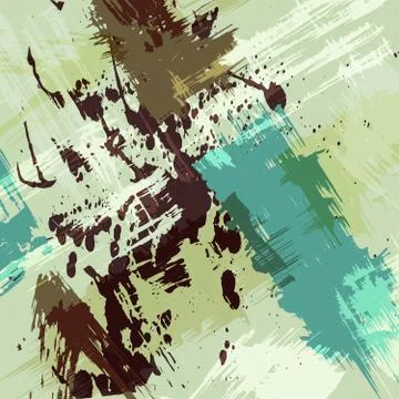 Abstract color pattern in graffiti style Quality illustration for your design Stock-Illustration