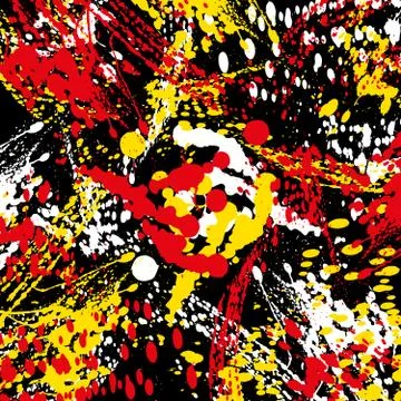 Abstract color pattern in graffiti style Quality illustration for your design Stock-Illustration