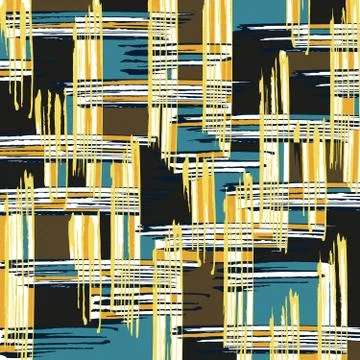 Abstract color pattern in graffiti style Quality illustration for your design Stock Illustration