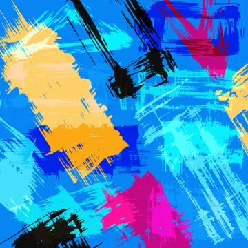 Abstract color pattern in graffiti style Quality illustration for your design 스톡 일러스트