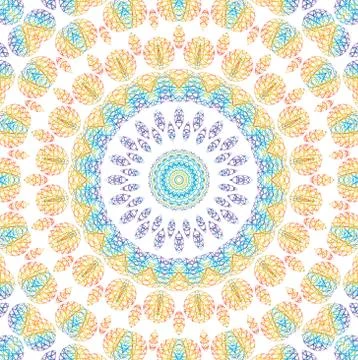 Abstract color pattern Illustrazione stock