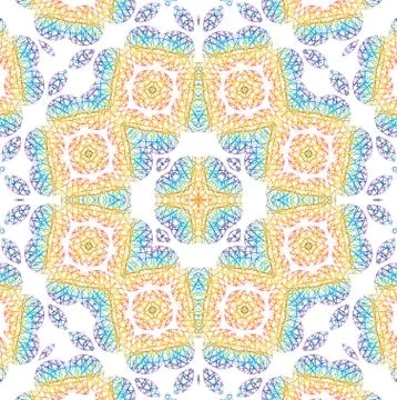 Abstract color pattern Stockillustratie