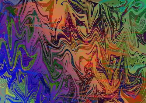 Abstract color pattern. Modern random colors. Stock Illustration