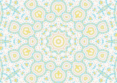 Abstract color pattern on white background White background with abstract ... Foto stock